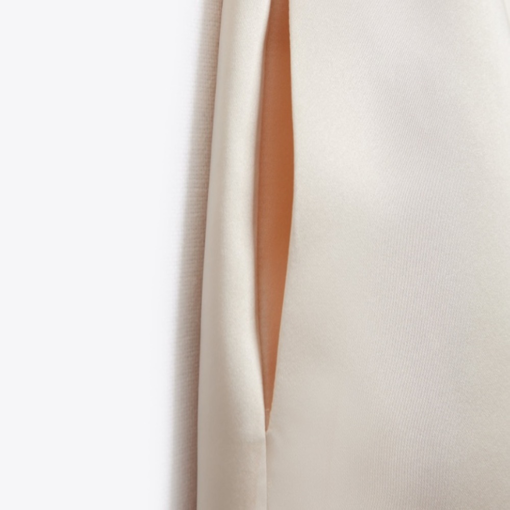 ZARA satin effect dress - Picture 9 of 9